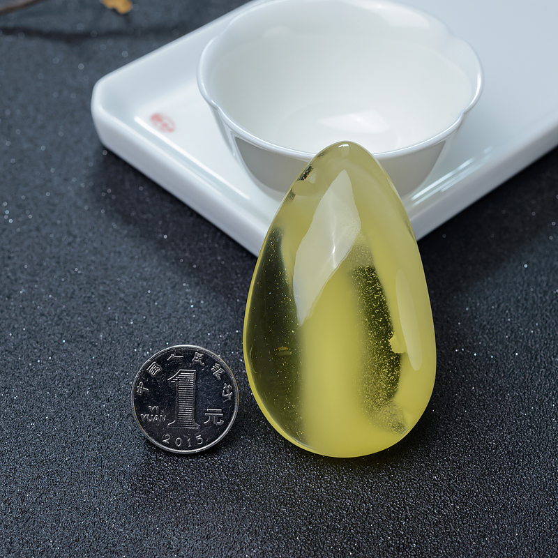 蜜蜡随形吊坠-红掌柜