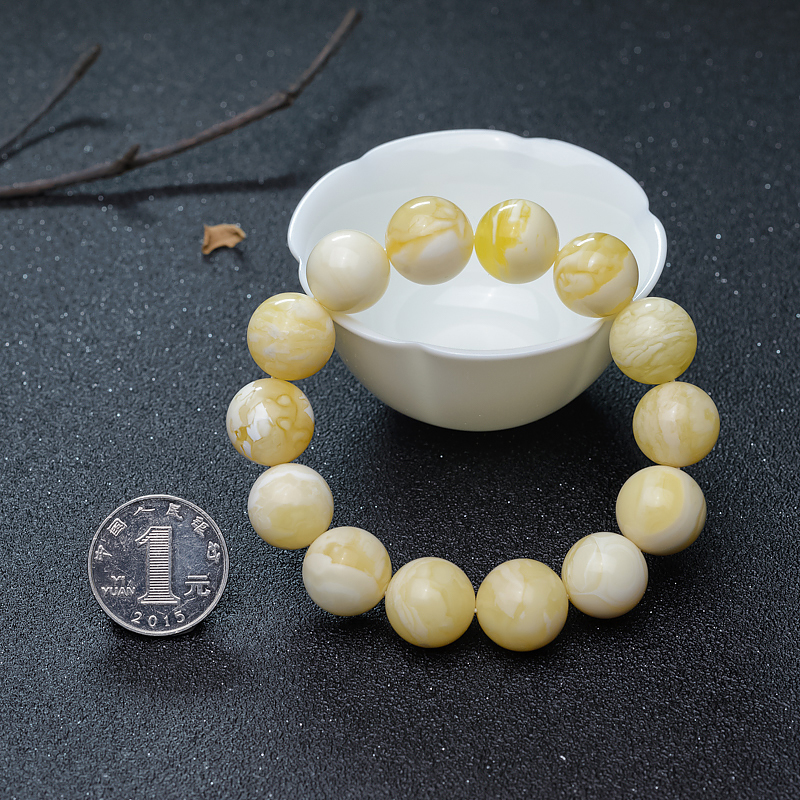 白花蜜手串-红掌柜