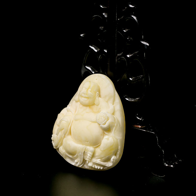 弥勒佛吊坠-红掌柜