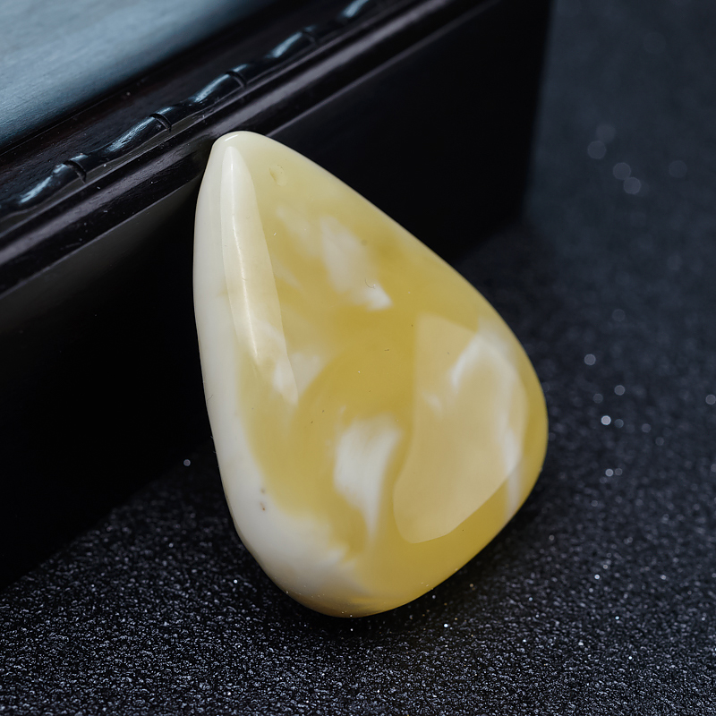 带皮蜜蜡吊坠-红掌柜