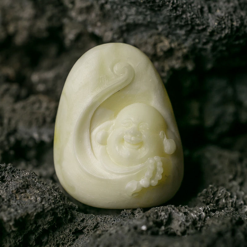 白蜜佛挂坠-红掌柜