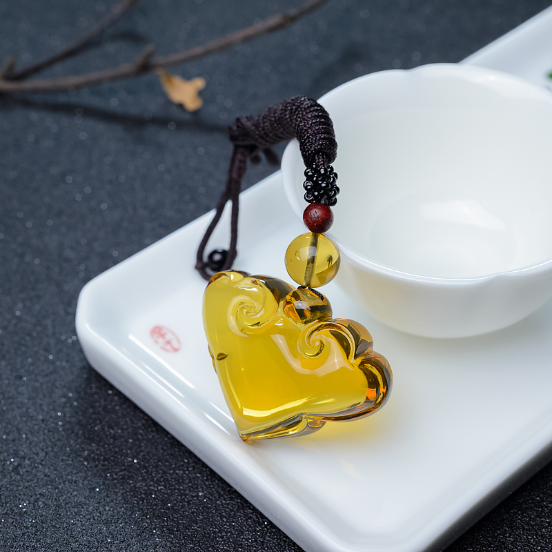 金兰珀如意锁-红掌柜