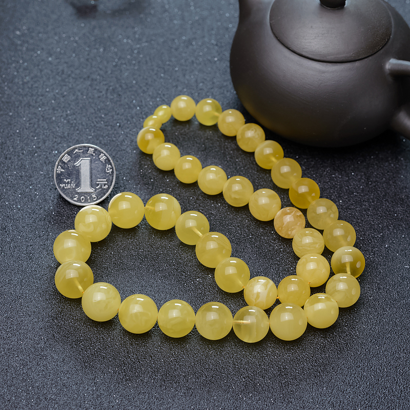 蜜蜡塔链-红掌柜