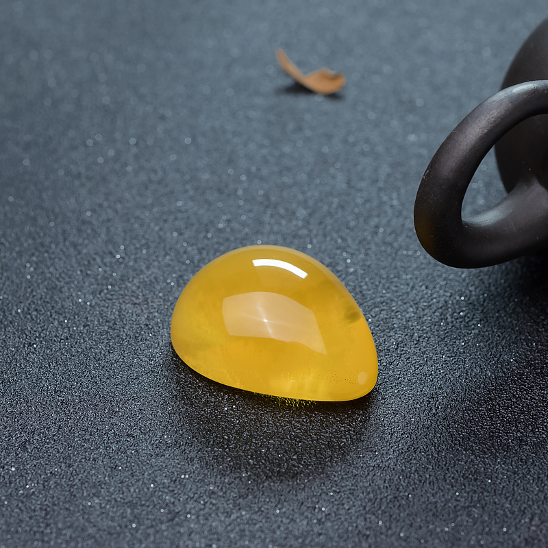 波罗的海金绞蜜水滴吊坠-红掌柜