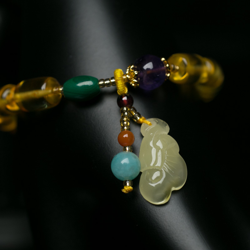 波罗的海天然蜜蜡手串-红掌柜