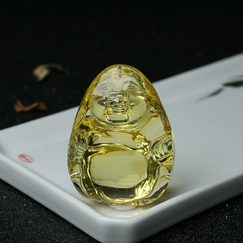 波罗的海天然金珀吊坠-红掌柜