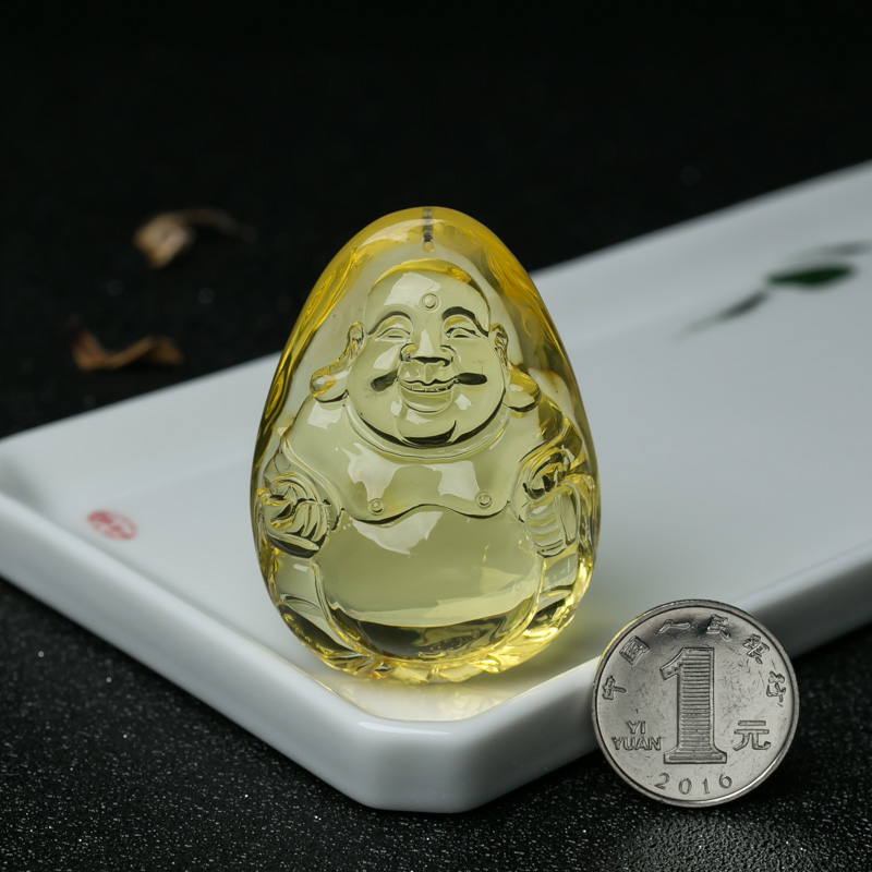 金珀吊坠-红掌柜