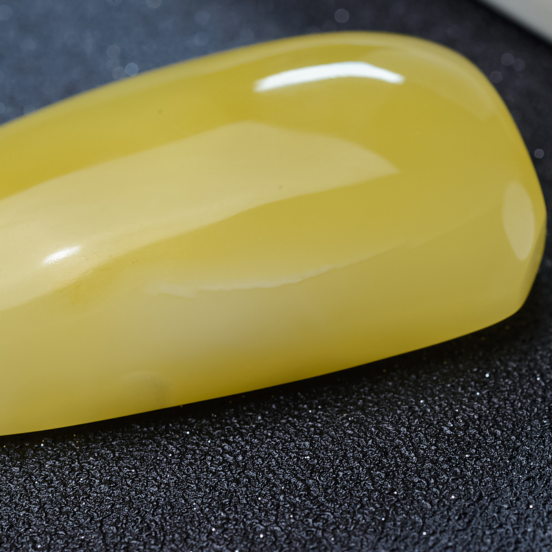 天然鸡油黄蜜蜡方牌吊坠-红掌柜