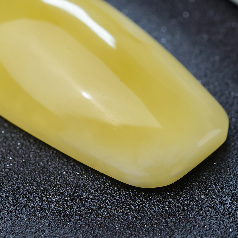 波罗的海鸡油黄蜜蜡方牌吊坠-红掌柜