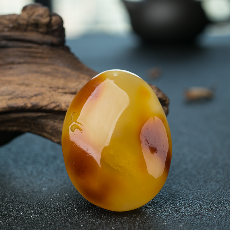 波罗的海蜜蜡葫芦吊坠-红掌柜