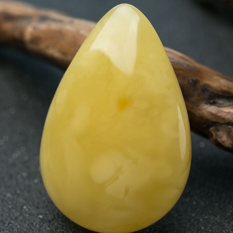 蜜蜡水滴挂坠-红掌柜