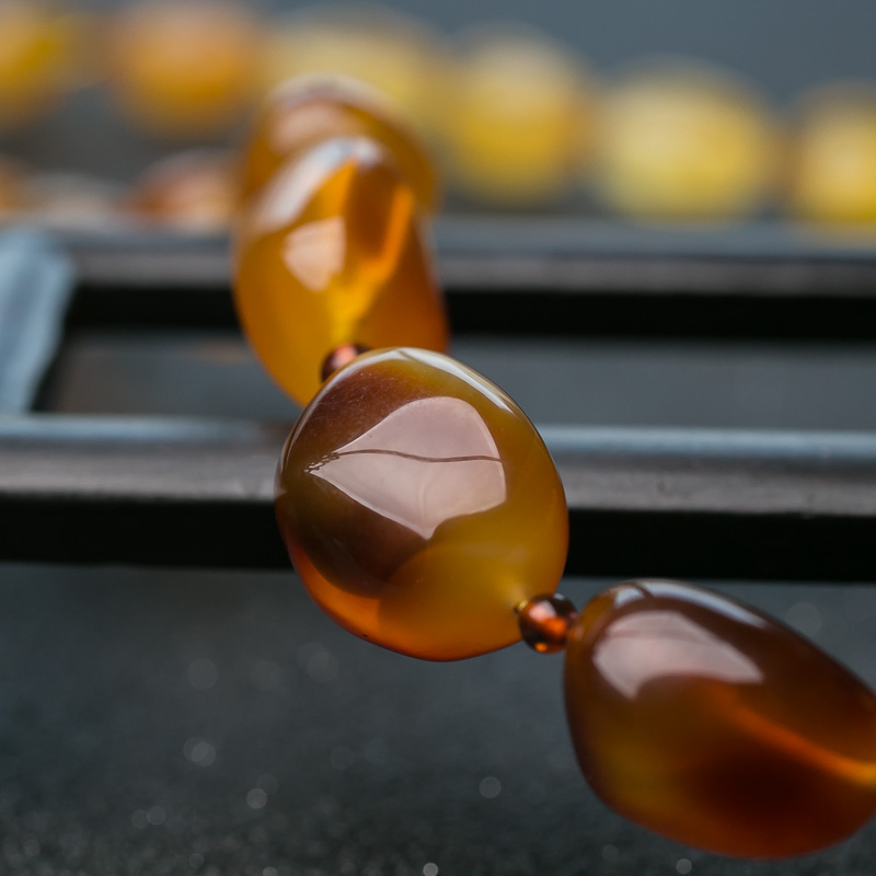 金绞蜜随形项链-红掌柜