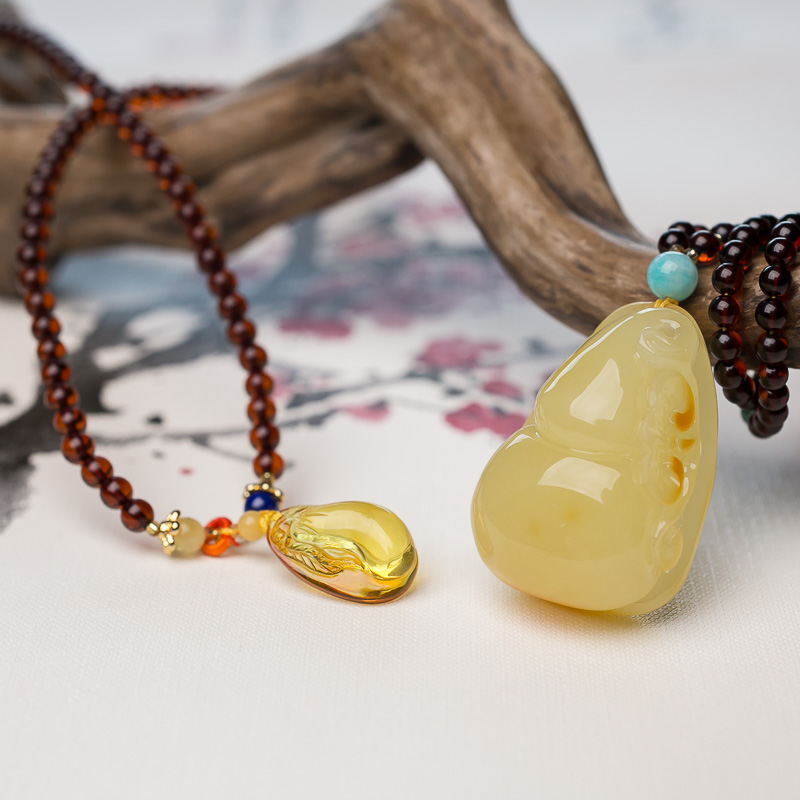 天然蜜蜡2018幸运套装-红掌柜