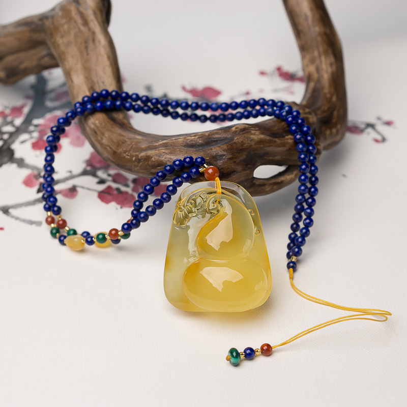 波罗的海蜜蜡2018幸运套装（两件）-红掌柜