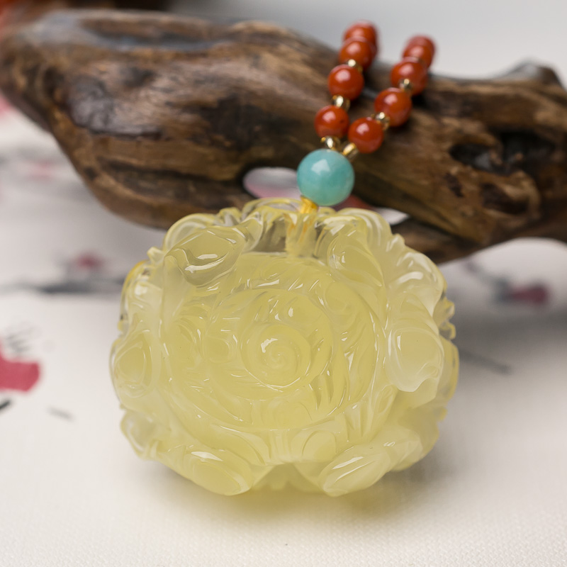 天然蜜蜡2018幸运套装-红掌柜