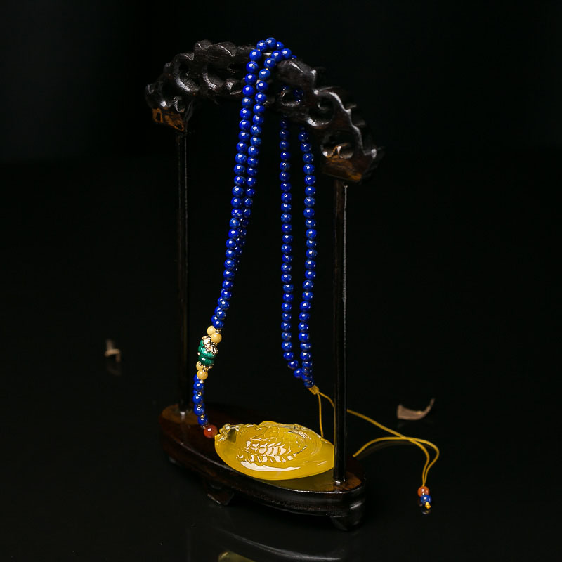 金绞蜜连年有余项链-红掌柜