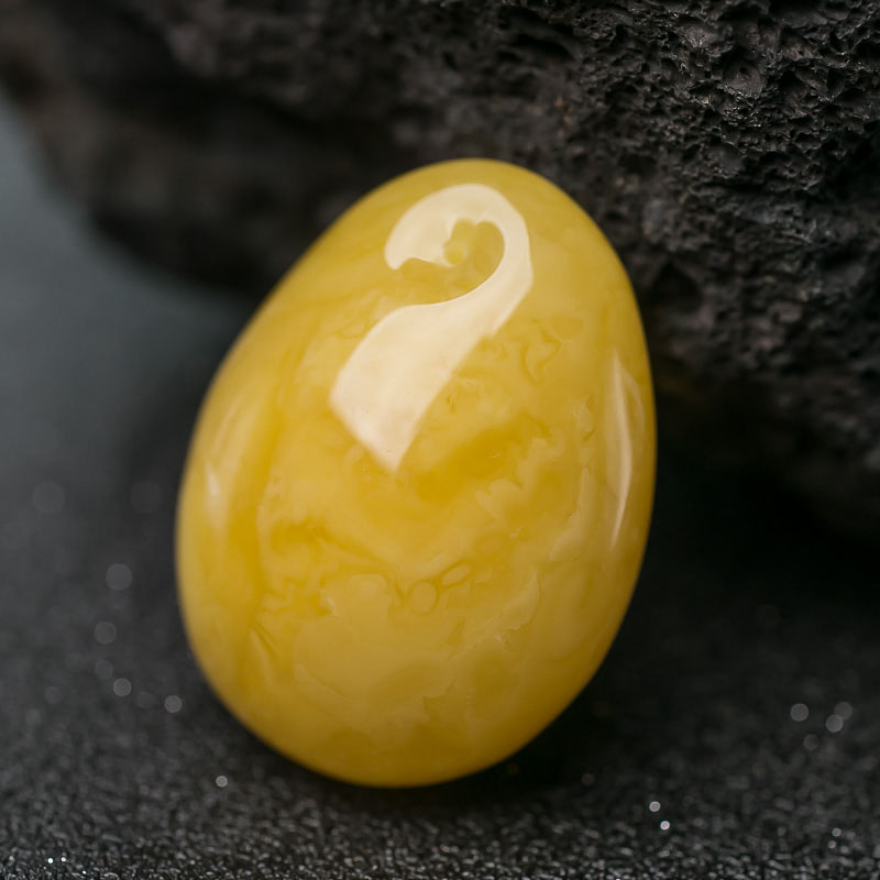 蜜蜡随形吊坠-红掌柜