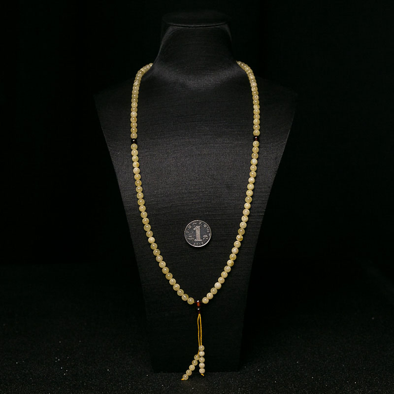 蜜蜡佛珠-红掌柜