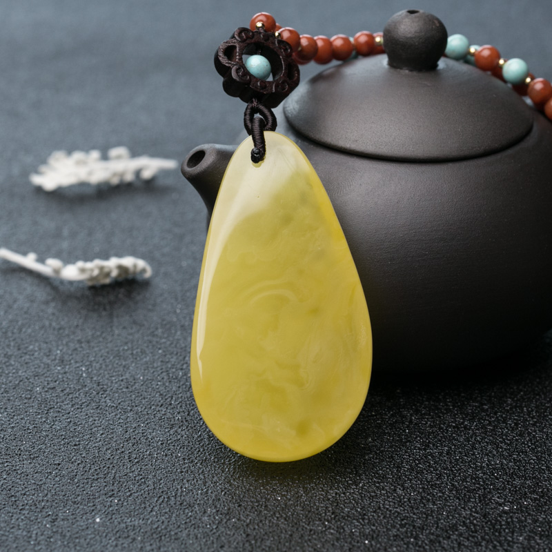 蜜蜡项链-红掌柜