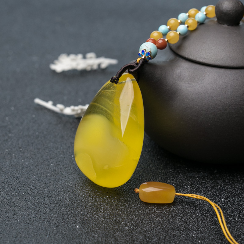 金绞蜜随形项链-红掌柜