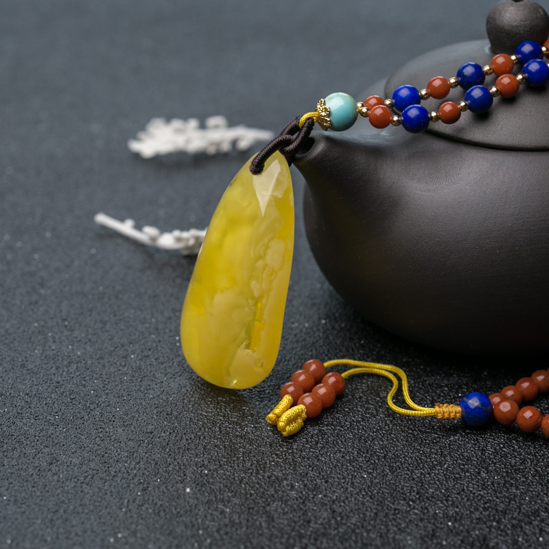 金绞蜜随形项链-红掌柜