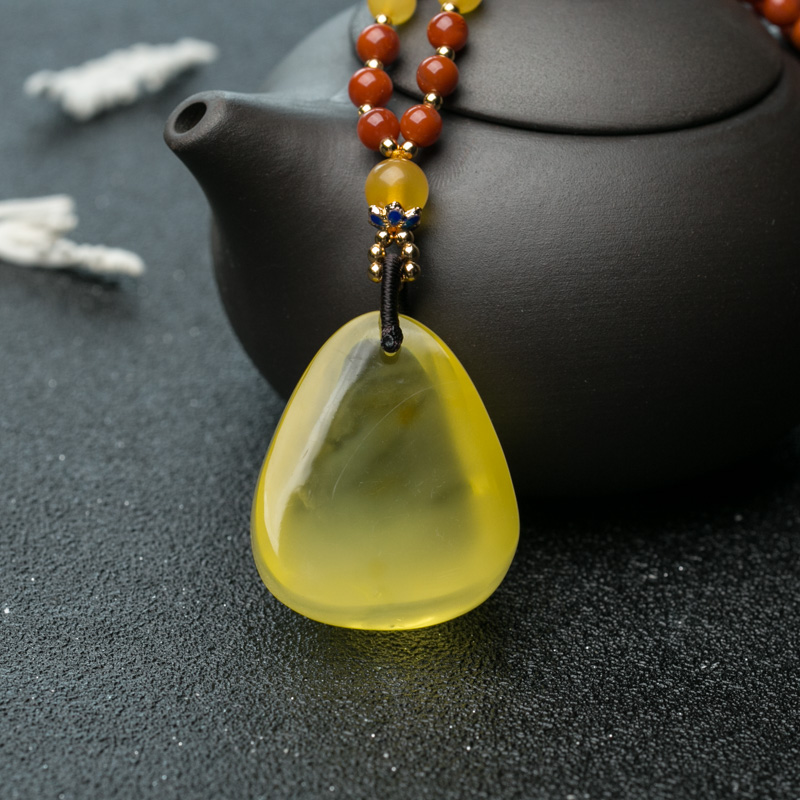 金绞蜜随形项链-红掌柜