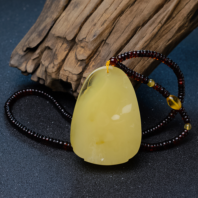 柠檬黄蜜蜡观音-红掌柜