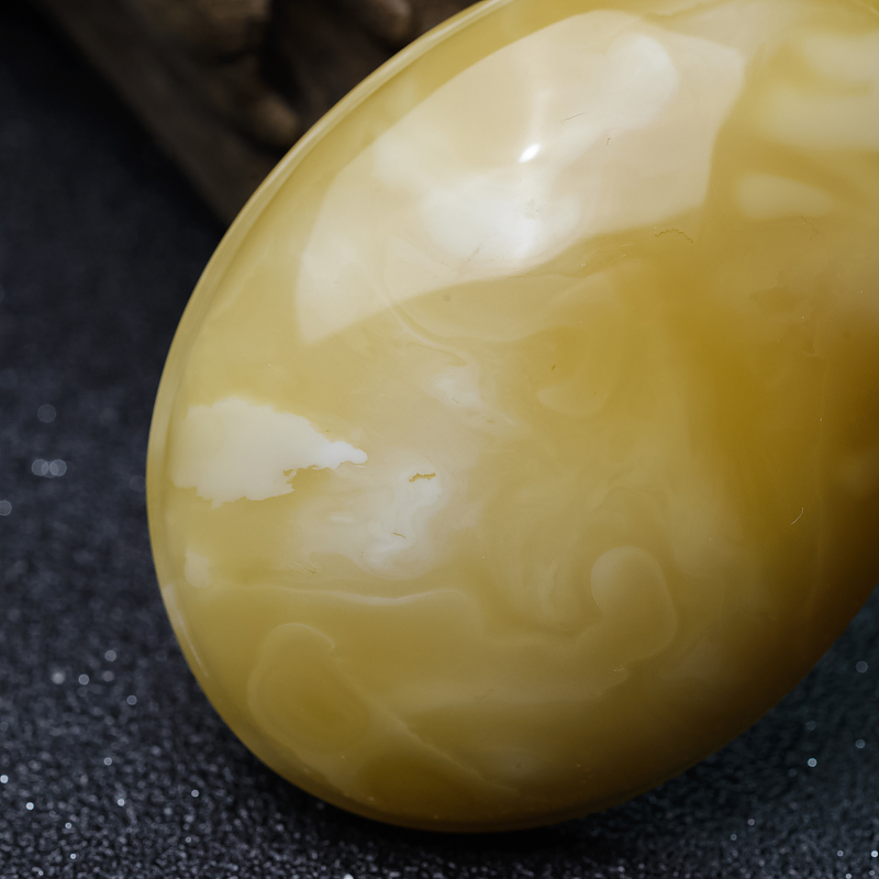 天然蜜蜡吊坠-红掌柜