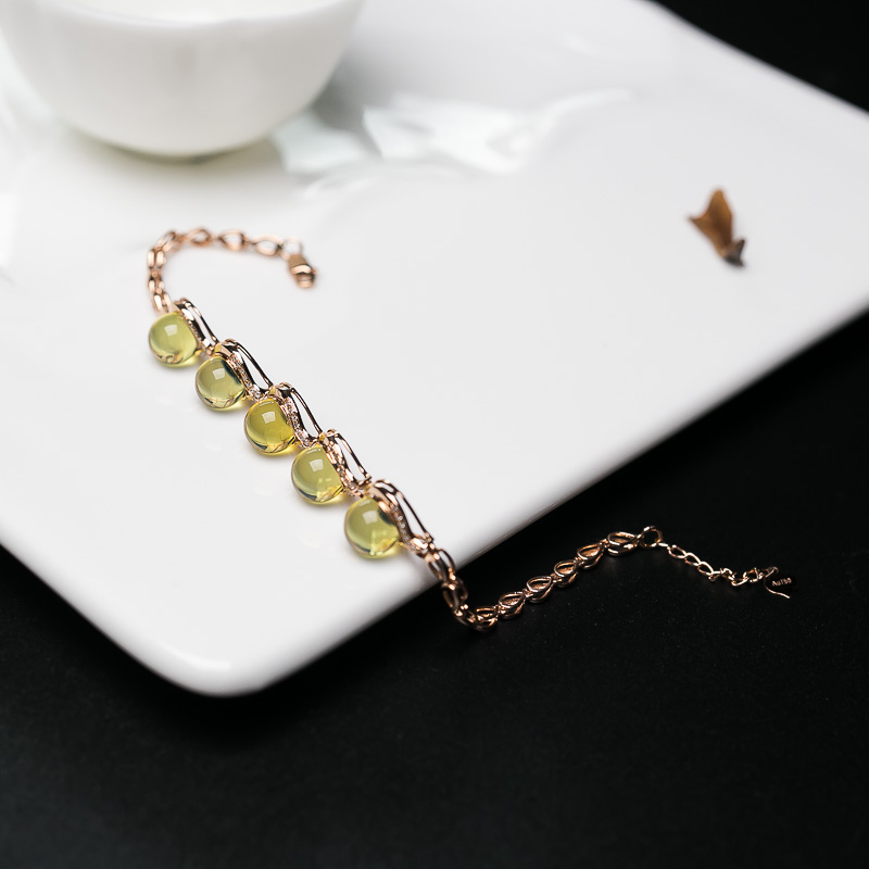 多米蓝珀手链-红掌柜