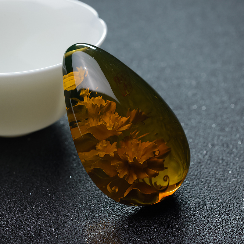 墨西哥蓝珀蝶恋花-红掌柜