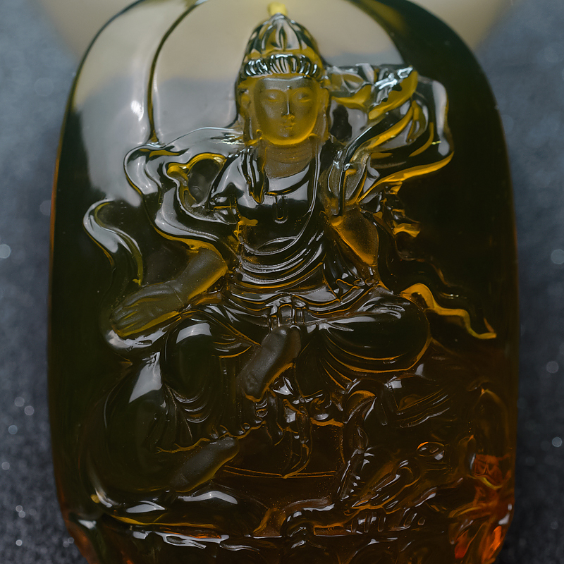 蓝珀普贤菩萨-红掌柜