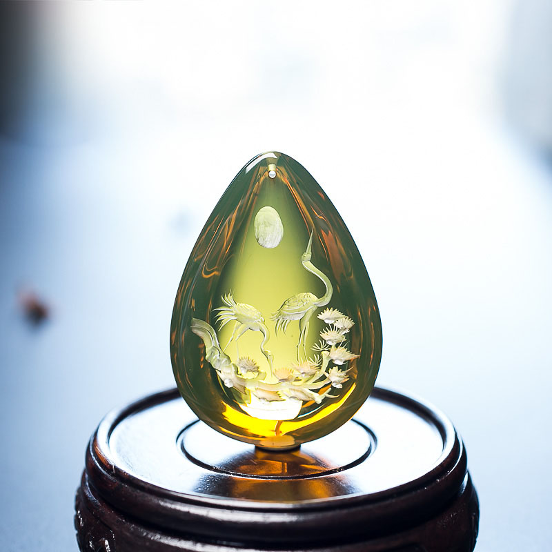 墨西哥蓝珀松鹤延年-红掌柜