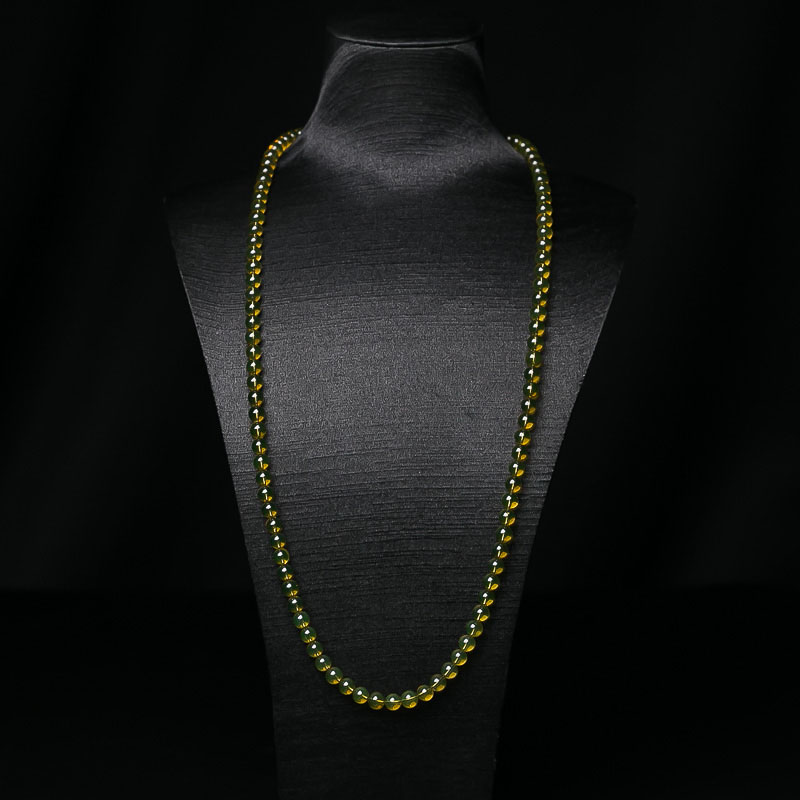 6.5mm墨西哥蓝珀108佛珠-红掌柜