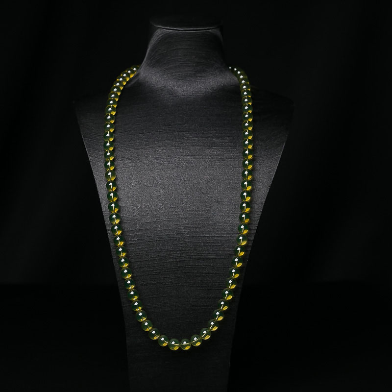 9.5mm墨西哥蓝珀108佛珠-红掌柜