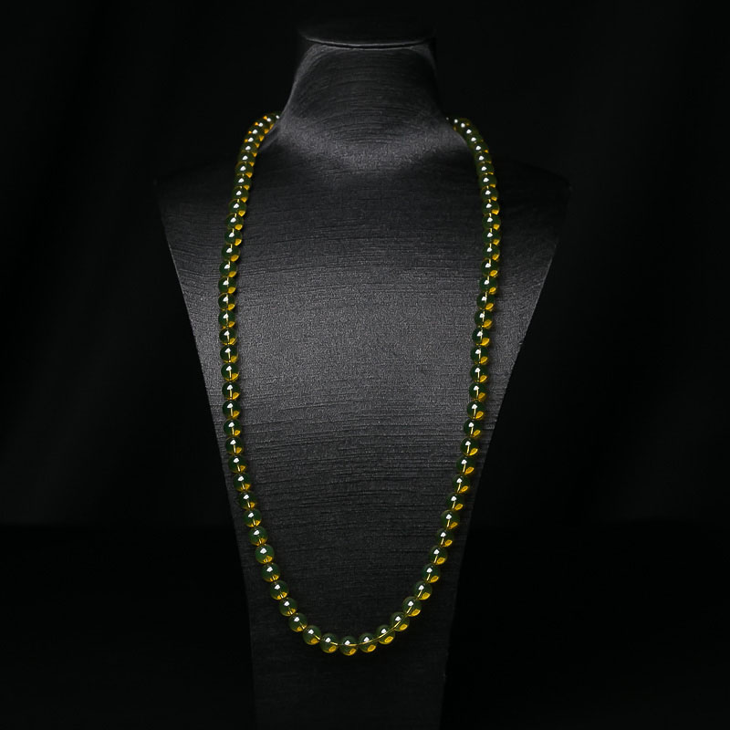 8.5mm墨西哥蓝珀108佛珠-红掌柜