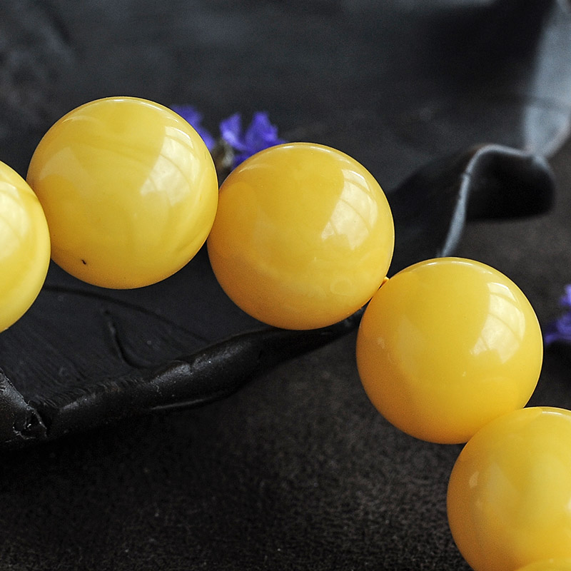 蜜蜡手串-红掌柜