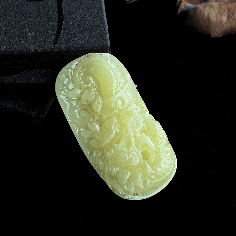 波罗的海蜜蜡挂件-红掌柜