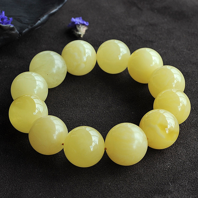 蜜蜡手串-红掌柜