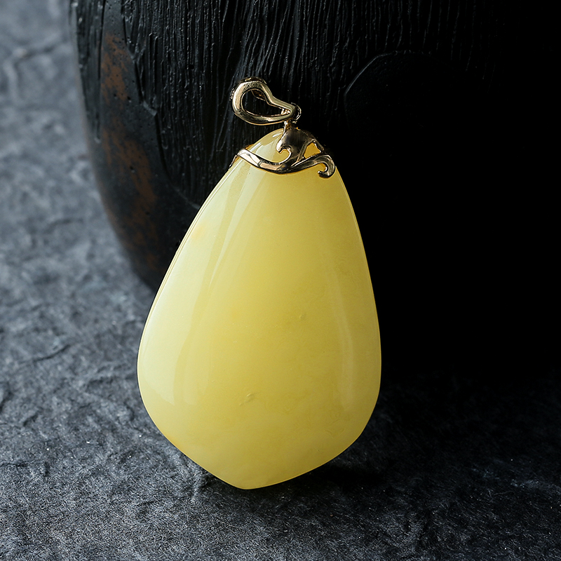 波罗的海蜜蜡挂坠 - 红掌柜珠宝