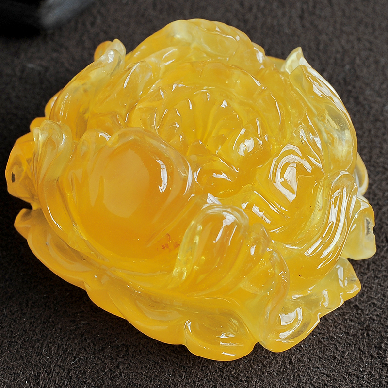 花开富贵金绞蜜挂坠-红掌柜