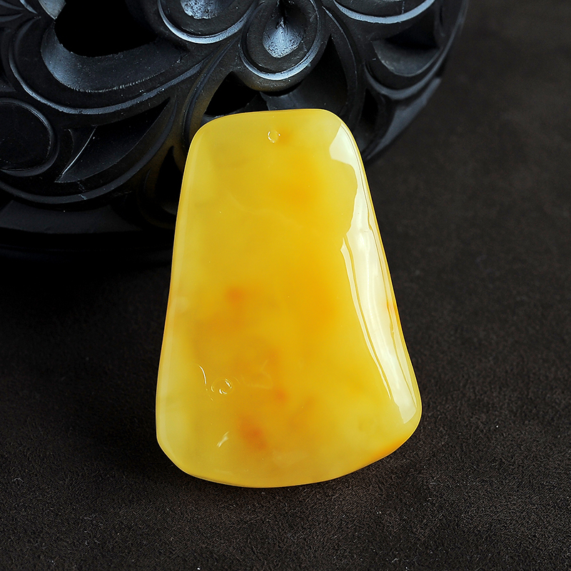 福如意蜜蜡挂件-红掌柜