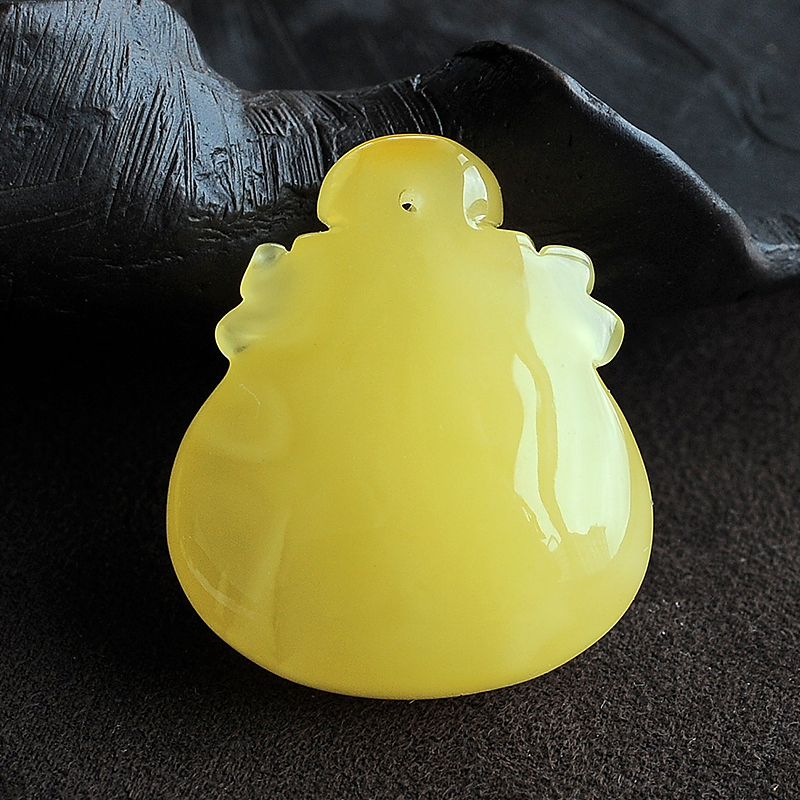 波罗的海蜜蜡挂坠-红掌柜