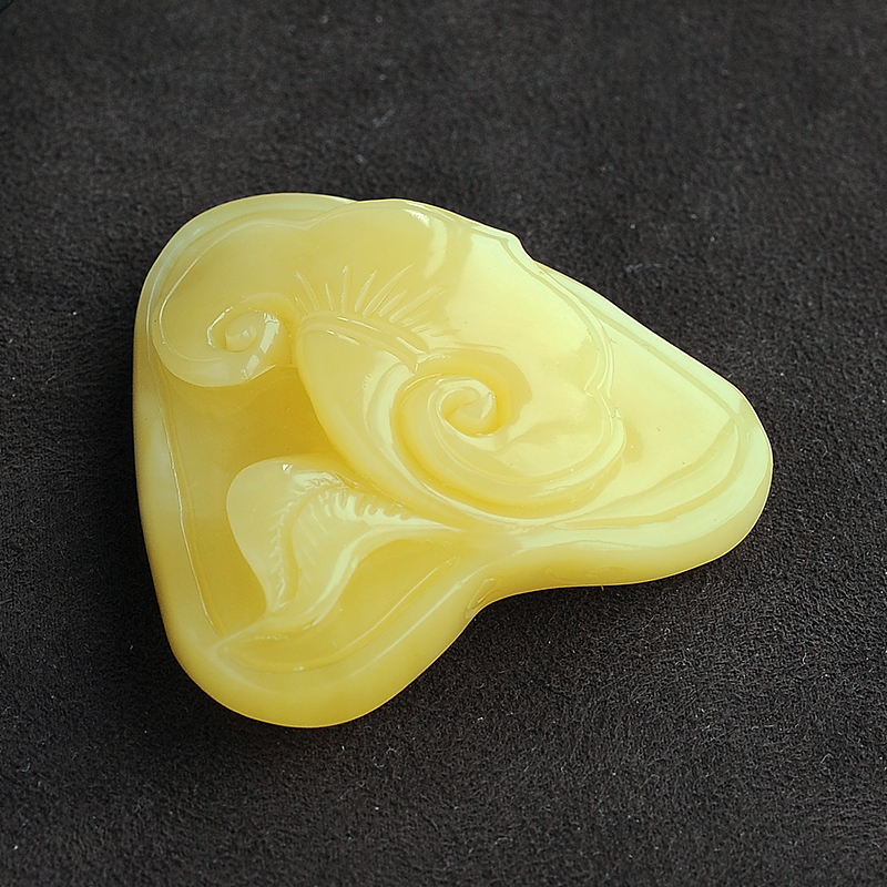 波罗的海蜜蜡吊坠-红掌柜