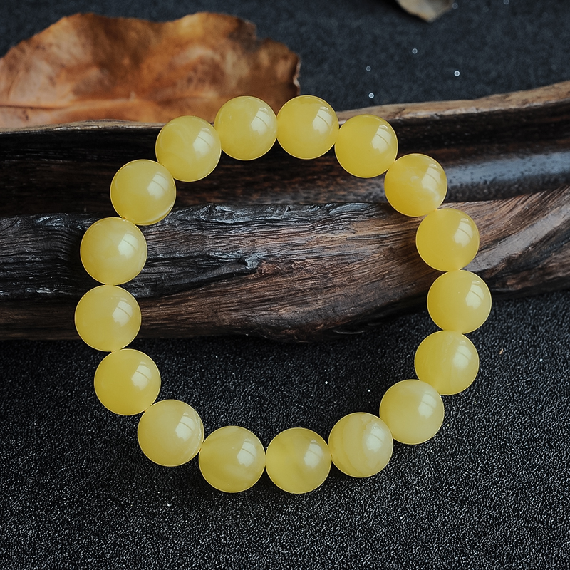 蜜蜡佛珠-红掌柜