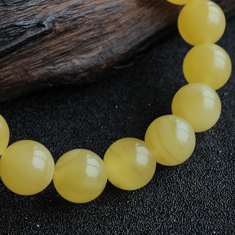 蜜蜡手串-红掌柜