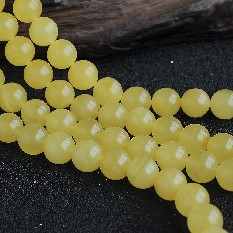 波罗的海蜜蜡念珠-红掌柜