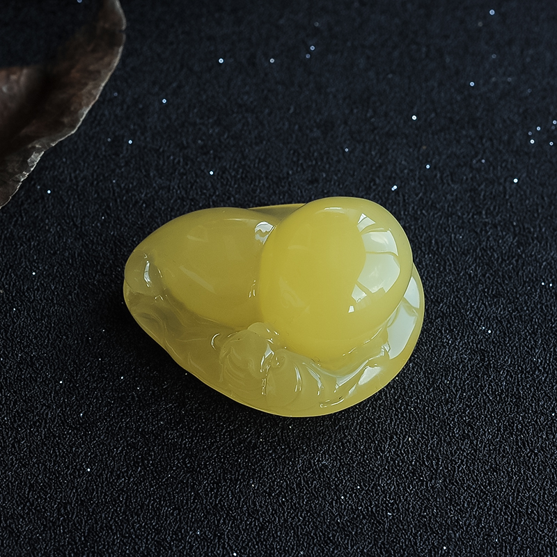 蜜蜡挂坠-红掌柜