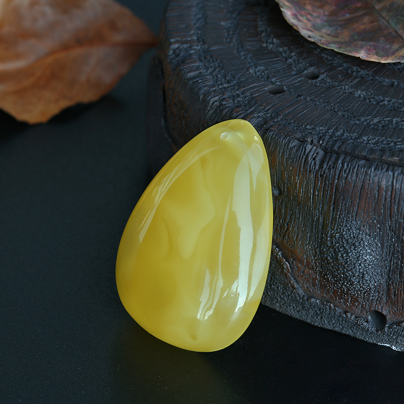 波罗的海蜜蜡挂件-红掌柜