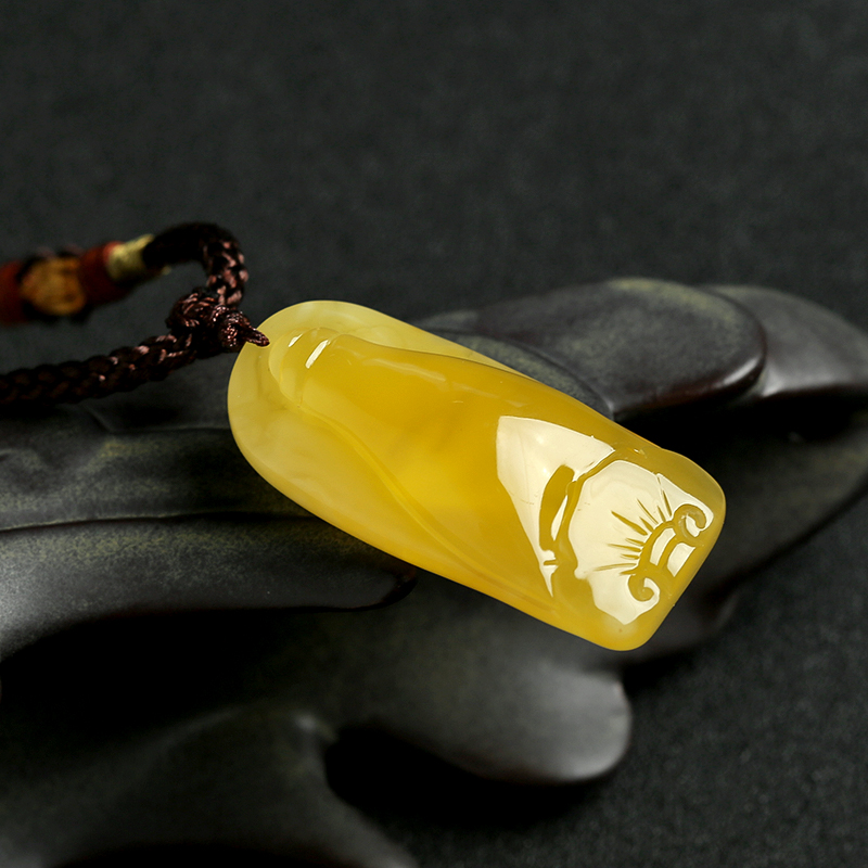 波罗的海鸡油黄蜜蜡-红掌柜