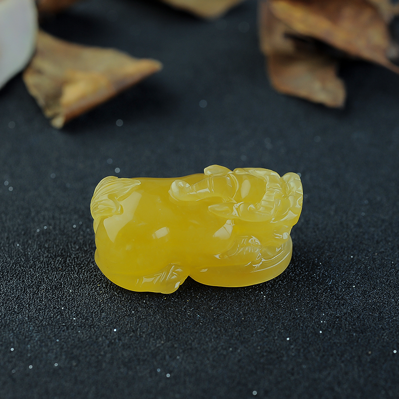 蜜蜡挂坠- 红掌柜